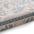 Versailles Washable Rug, Neutral Beige/Blue 61 x 230cm runner,122 x 170cm,152 x 230cm,180 x 270cm