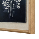 Vintage Style Grove Print in Wooden Frame