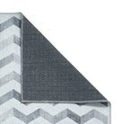 Washable Geometric Rug, Grey 61 x 120cm,61 x 170cm,76 x 150cm,76 x 230cm,122 x 170cm,152 x 230cm