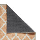 Washable Geometric Rug, Yellow 61 x 120cm,61 x 170cm,76 x 150cm,76 x 230cm,122 x 170cm,152 x 230cm