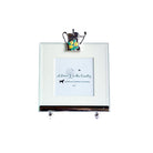 Watering Can with Flowers Photo Frame 3" x 3"