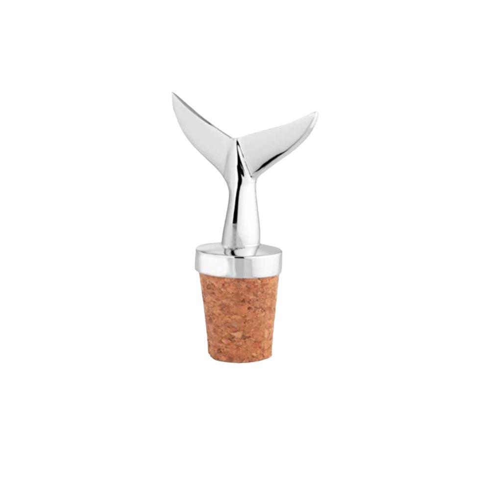 Whale Tail Bottle Stopper