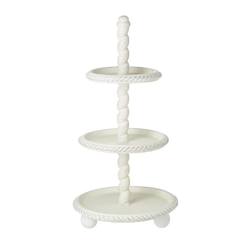 White 3 Tier Cake Stand
