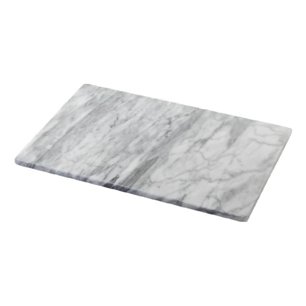 White Marble Platter 46 x 30cm