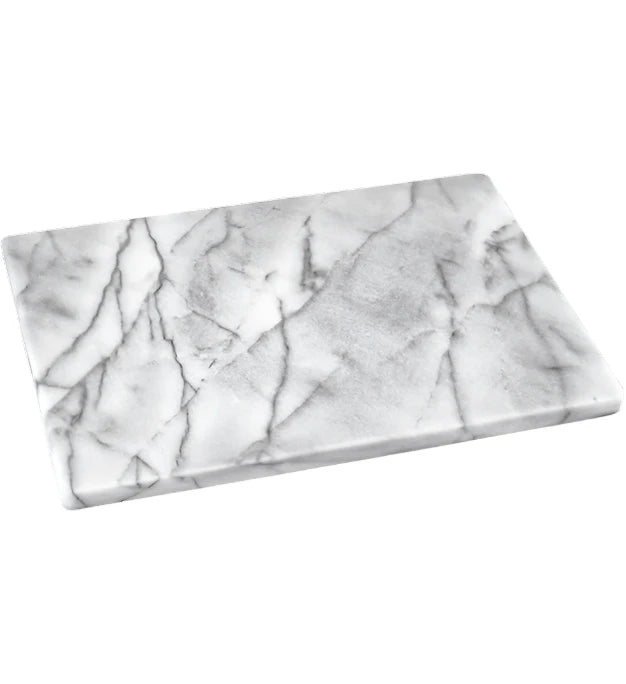 White Marble Platter 46 x 30cm