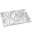 White Marble Platter 46 x 30cm