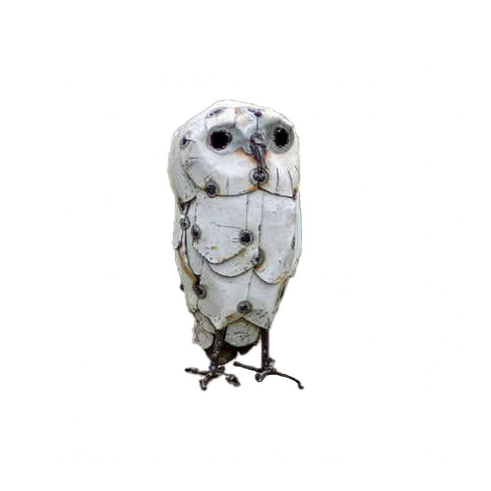 White Owl Recycled Metal, Medium