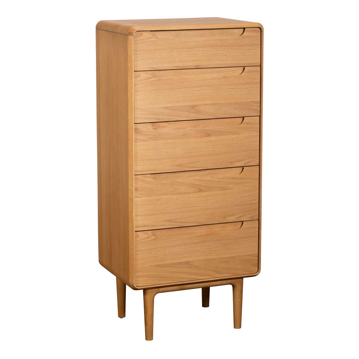 Winchester 5 Drawer Tall Chest With Mirror