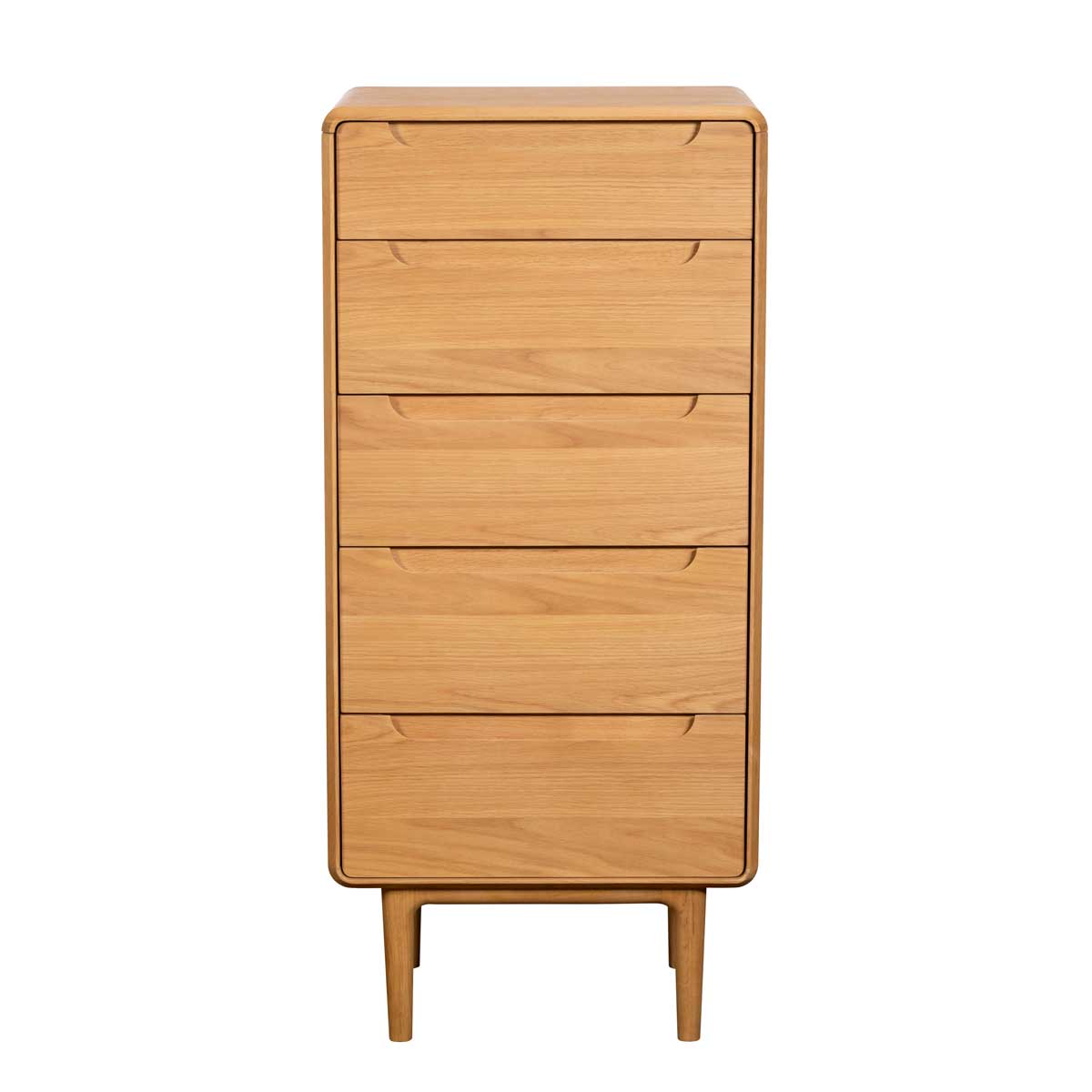 Winchester 5 Drawer Tall Chest With Mirror