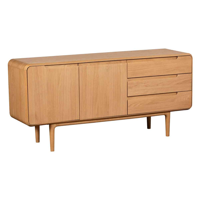 Winchester Retro Oak Wide Sideboard