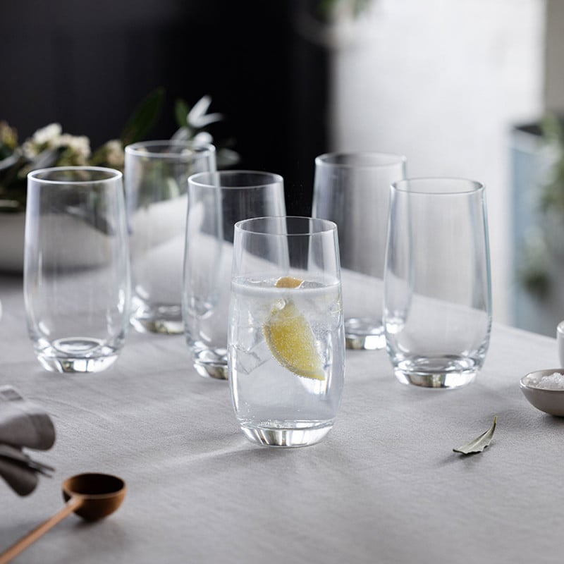 Wine & Dine Highball, Set of 6 Glasses