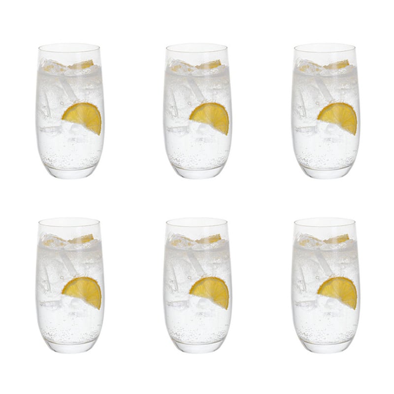 Wine & Dine Highball, Set of 6 Glasses