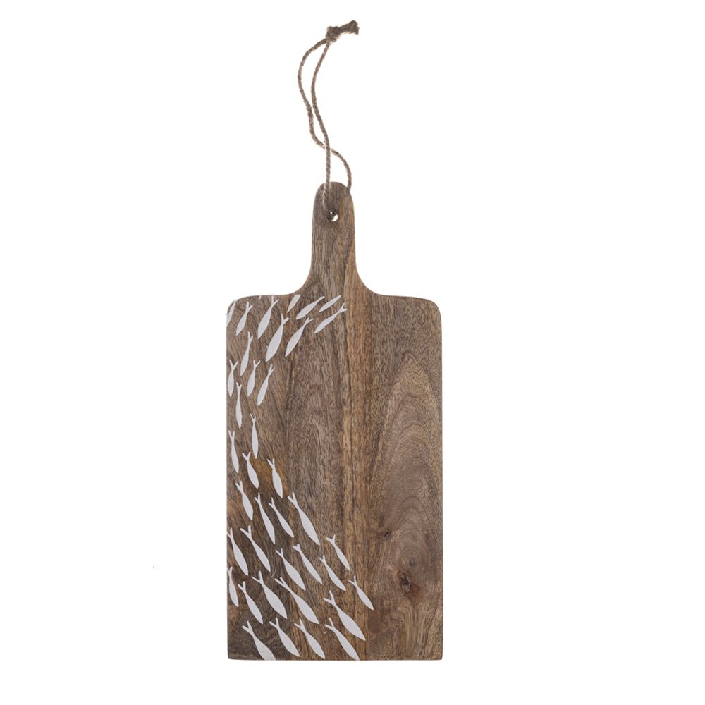 Wooden Shoal Serving Board, Medium