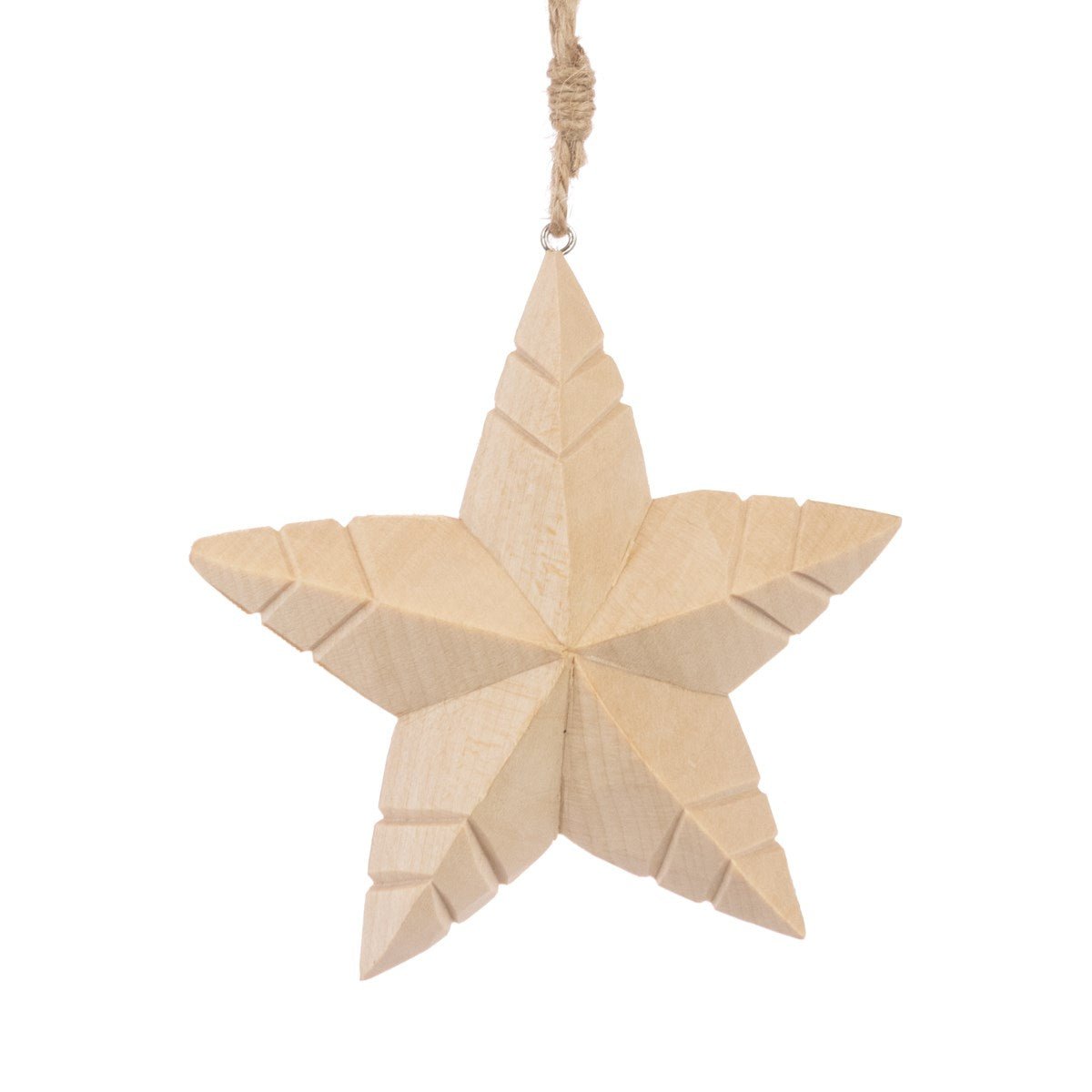Wooden Star Hanger - Angela Reed - Christmas Decorations