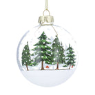 Woodland Snowscene Bauble - Angela Reed - Christmas Decorations