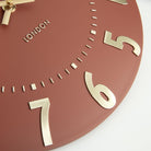 12'' Mulberry Wall Clock, Auburn