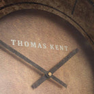 21" Florentine Wall Clock, Leather