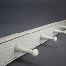 4 Hook Pegrail, White