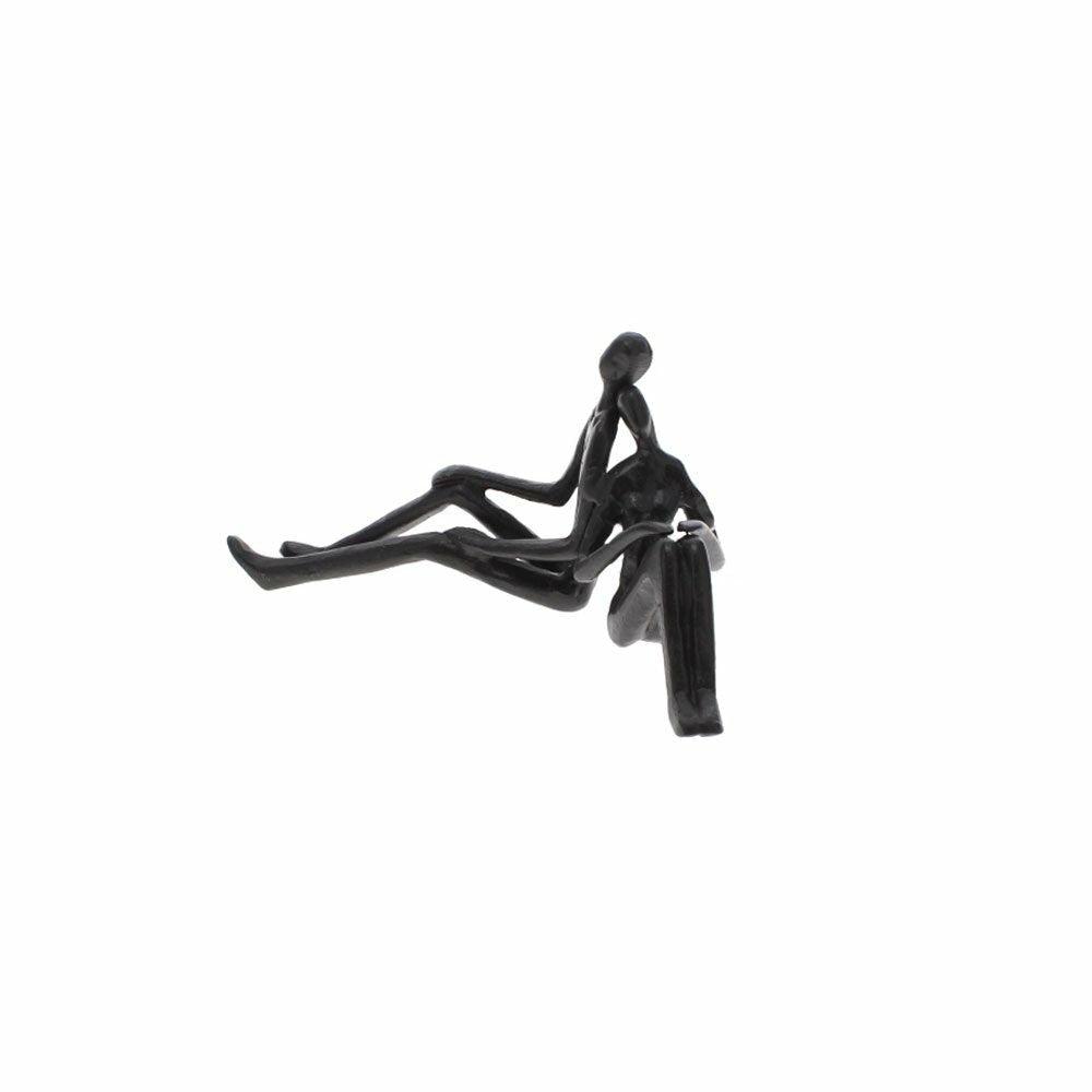 Back to Back Couple Sculpture