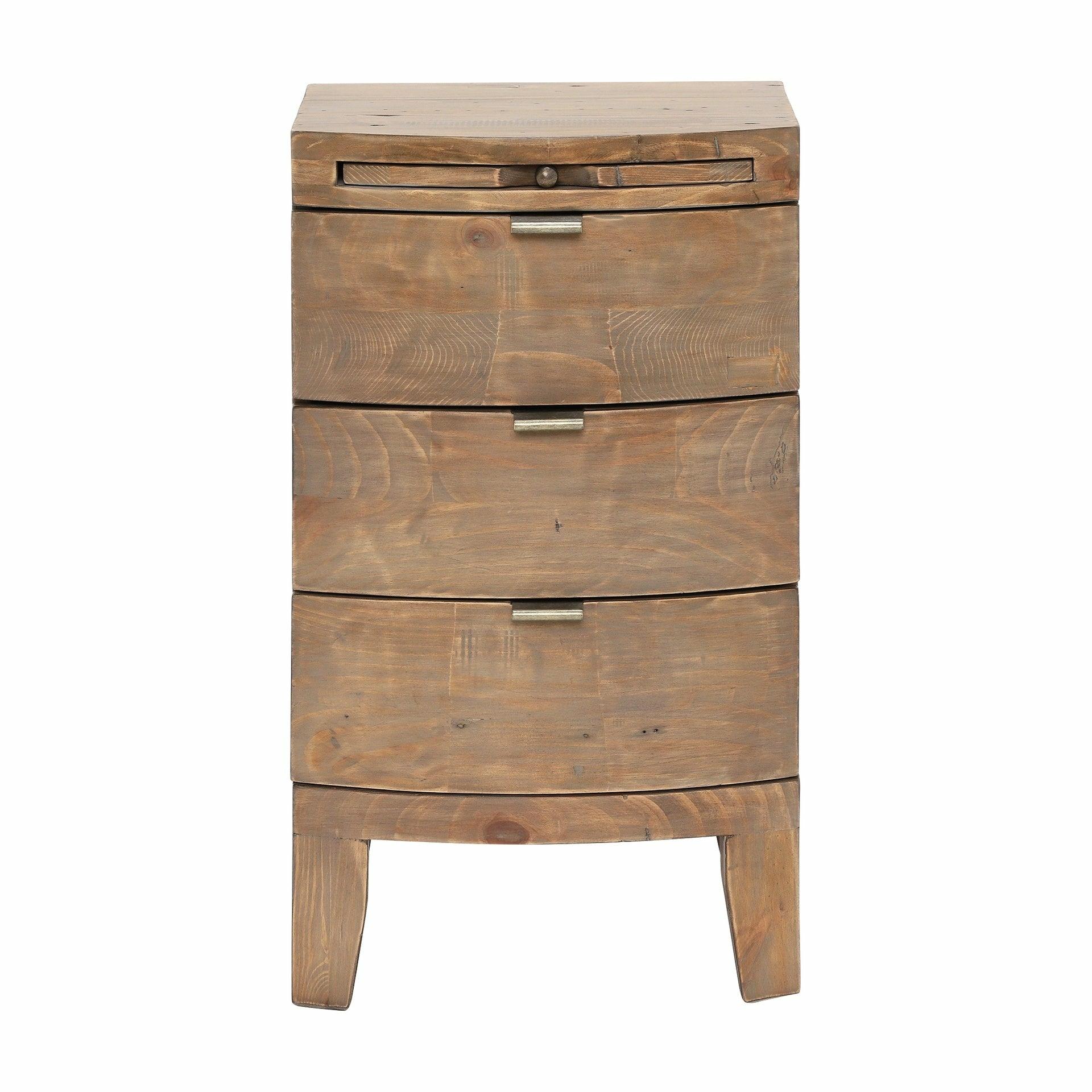 Bahama  Bedside Table, 3 Drawer