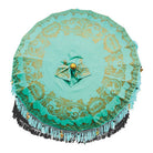 Bali Sun Parasol, Mint and Gold