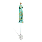 Bali Sun Parasol, Mint and Gold