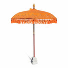 Bali Sun Parasol, Orange and Gold