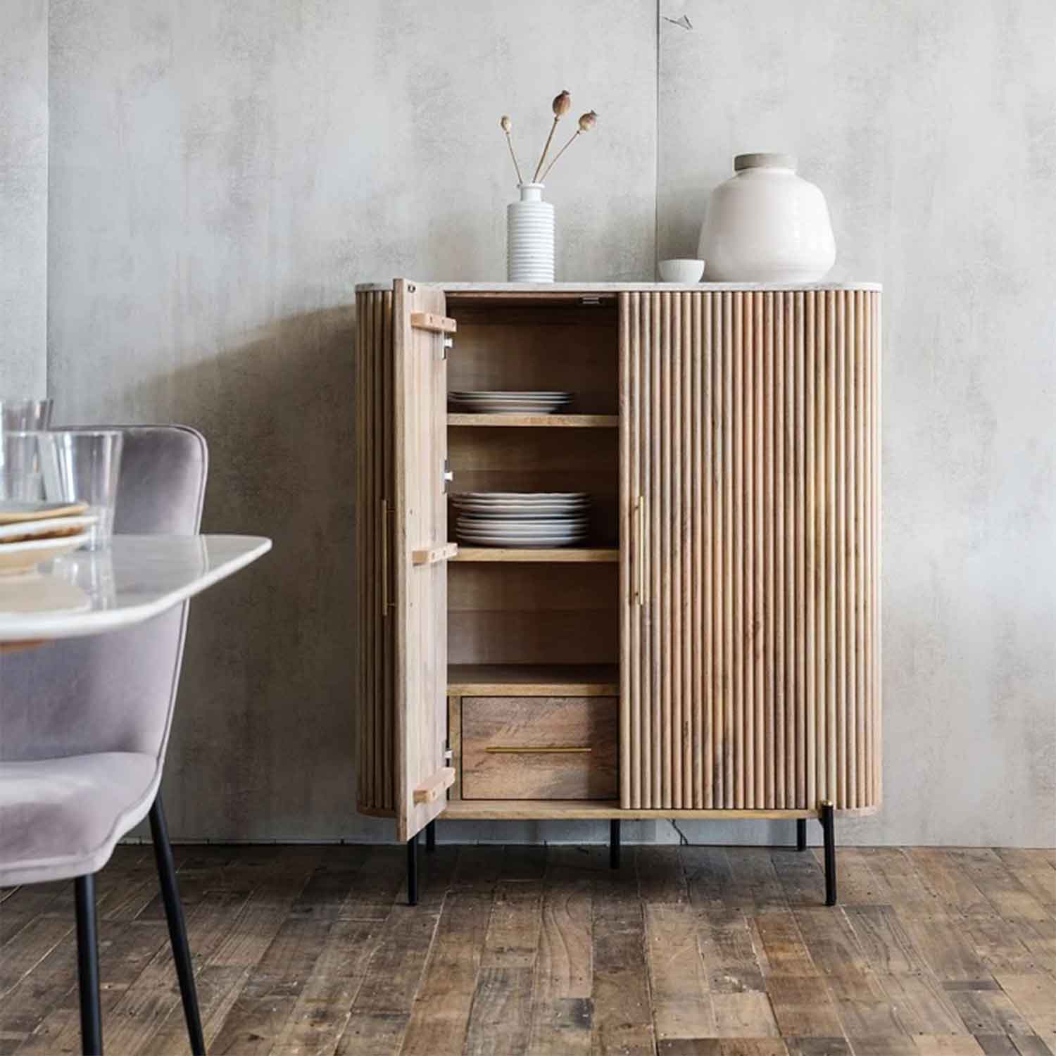 Calcutta Marble Highboard