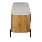 Calcutta Marble TV Unit
