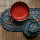 Carnival Blue, 23cm Placemats, set of 6