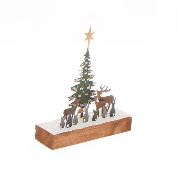 Christmas Forest Scene