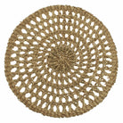 Circular Decorative Seagrass Table Mat