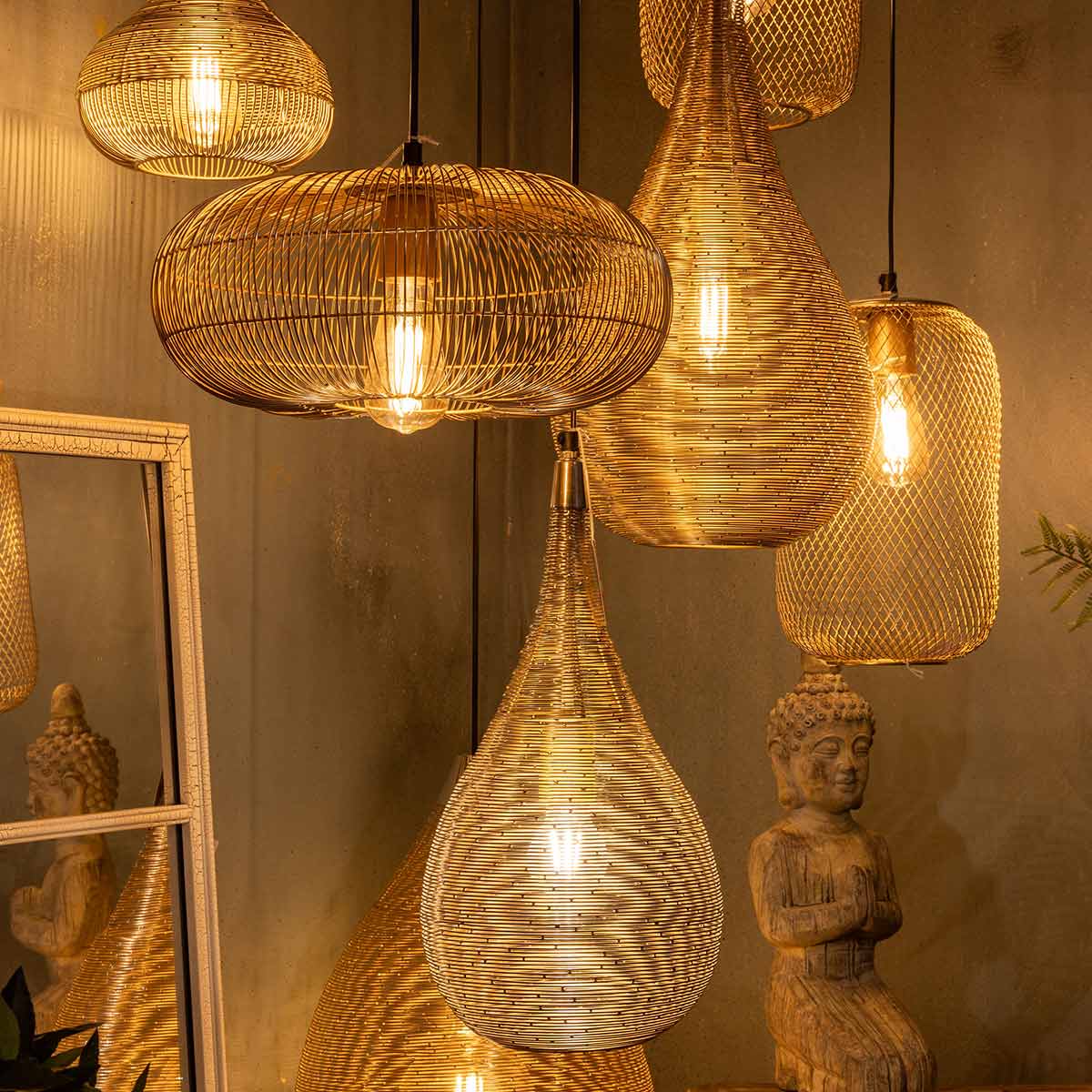 Coil Pendant Light, Large