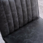 Cole Faux Leather Dining Chair, Grey