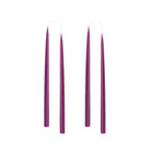 Colourful 35cm Taper Candles - 4 per gift box Heather