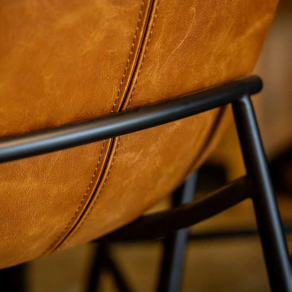Elizabeth Dining Chair Tan Faux Leather,Grey Faux Leather