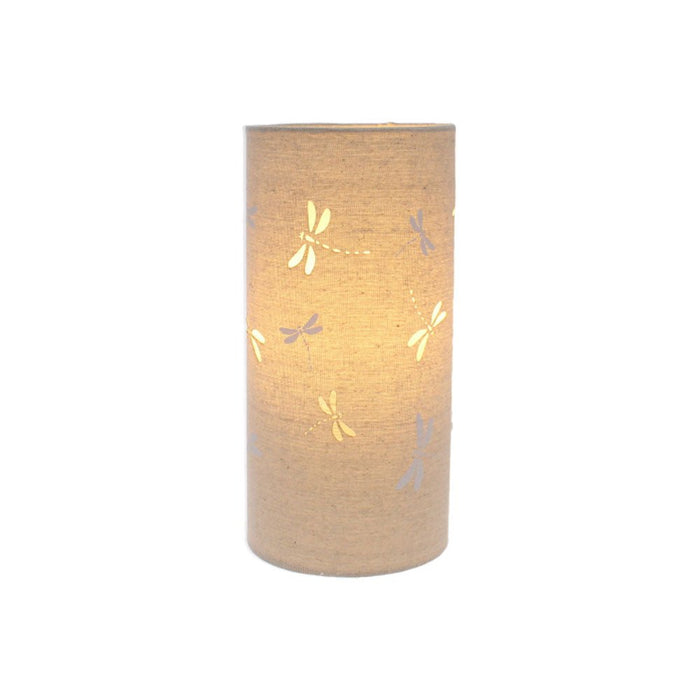 Fabric Lamp, Dragonflies
