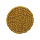 Feltball Large Coaster, Ochre