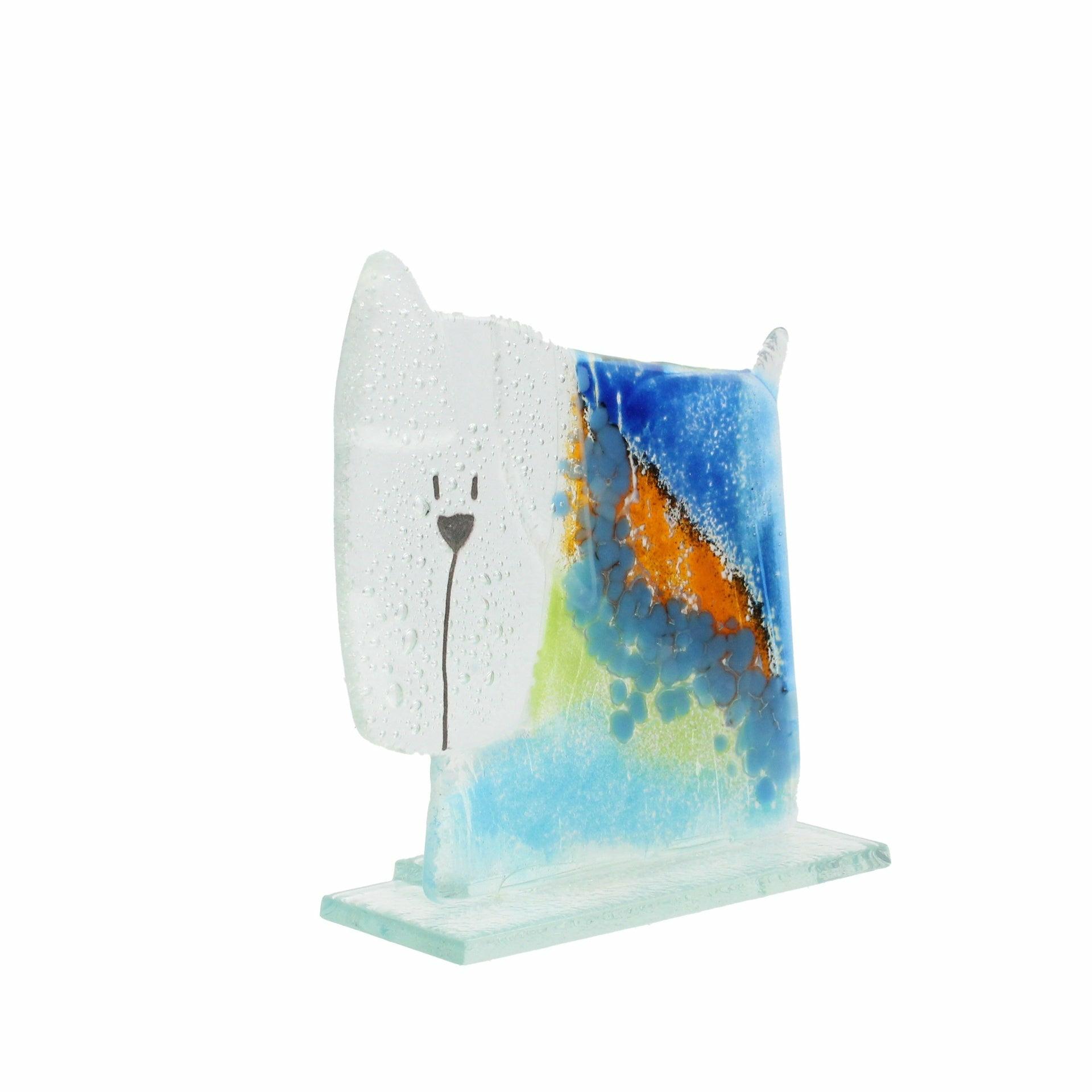 Glass Dog, Ocean, Small