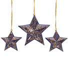 Assorted Hand Painted Star Decorations