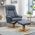 Havana Reclining Swivel Chair Lille Charcoal Fabric,Lille Sand Fabric,Lille Cloud Fabric,Olive Green Faux Leather,Petrol Blue Faux Leather,Cinder Faux Leather,Mushroom Faux Leather