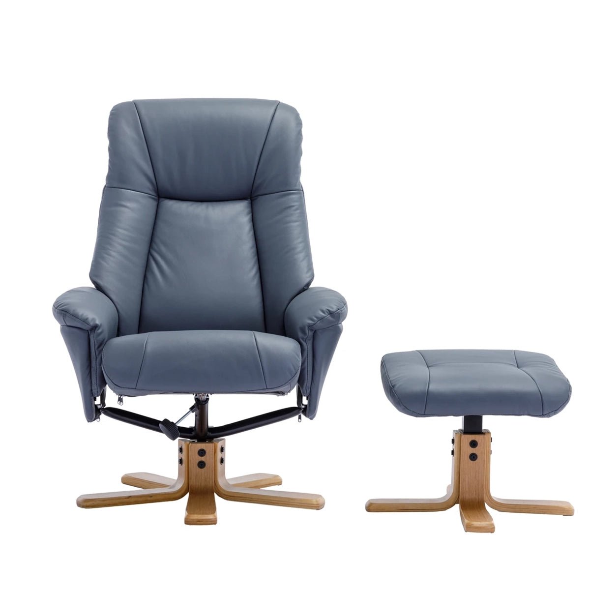 Havana Reclining Swivel Chair Lille Charcoal Fabric,Lille Sand Fabric,Lille Cloud Fabric,Olive Green Faux Leather,Petrol Blue Faux Leather,Cinder Faux Leather,Mushroom Faux Leather