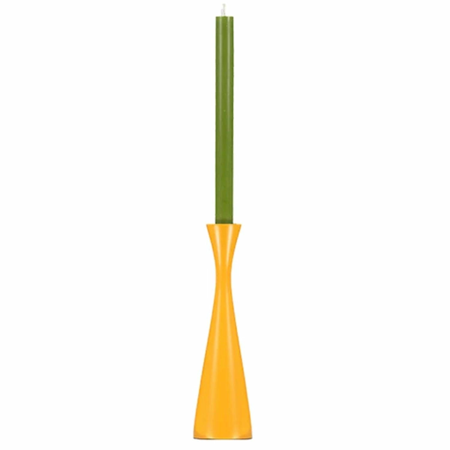 Large Candlestick, Saffron