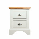 Ludlow 2 Drawer Bedside Table Painted Top / Ivory,Oak Top / Ivory,Painted Top / Dior Grey,Painted Top / Truffle,Painted Top / Limestone,Oak Top / Dior Grey,Oak Top / Truffle,Oak Top / Limestone