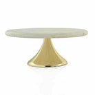 Marble and Gold Cake Stand, Large