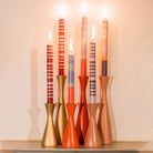Medium Candlestick, Brick Dust
