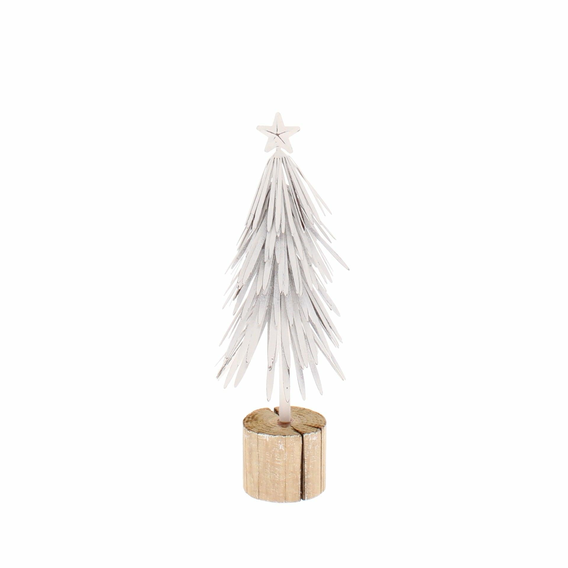 Medium White Tree on Log