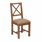Newland Reclaimed Dining Chair, Upholstered