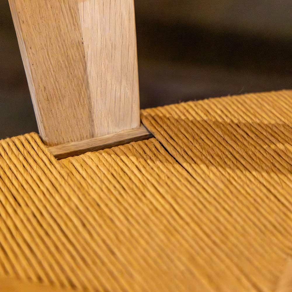 Oak Open Back Chair