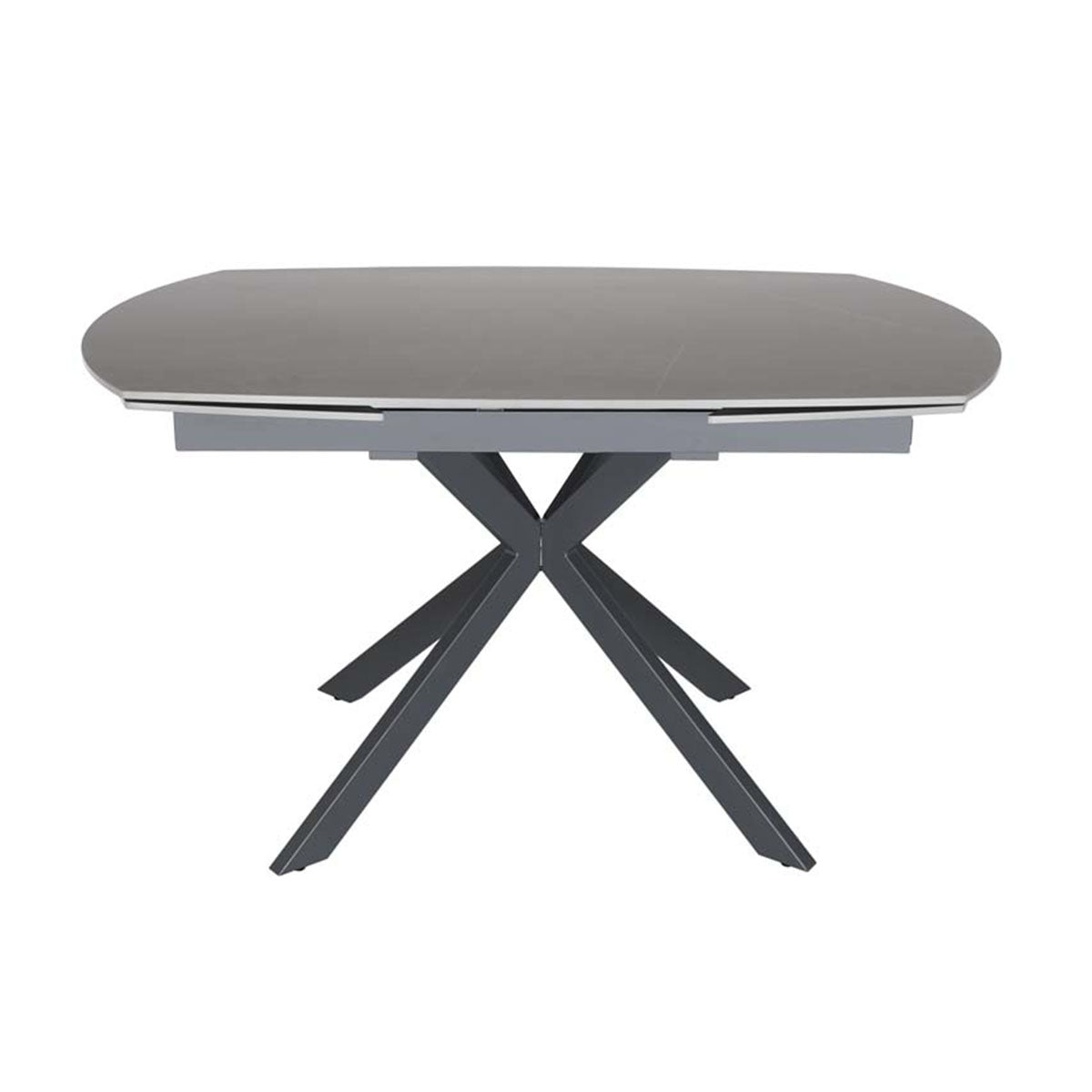 Oslo Sintered Stone Table Grey,White